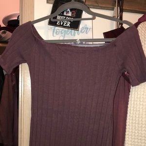 Charlotte ruse off the shoulder body con dress